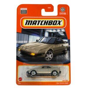 Matchbox 1984 Toyota MR2 Diecast Car 67/100 • JDM Classic • New on Card